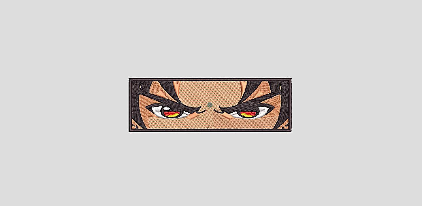 Anime Stickmotiv, Anime Eye-Motiv, Stickmaschinendatei, DST-Datei,PES-Datei, exp-Datei, Hus-Datei, JEF-Datei,Vip-Datei,Vip3-Datei, xxx-Datei - Stricta