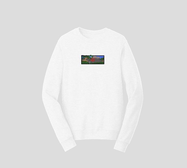 Stickmaschinendatei Landschaft, Viereck 150x50mm, DST, PES, Hus, JEF, Exp, Vip, Vip3, xxx, usw.. - Stricta